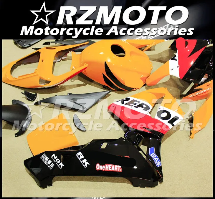 Мотоциклетный обтекатель abs комплект для HONDA CBR600RR F5 2005-2006 год корпусные детали moldStore № 0778