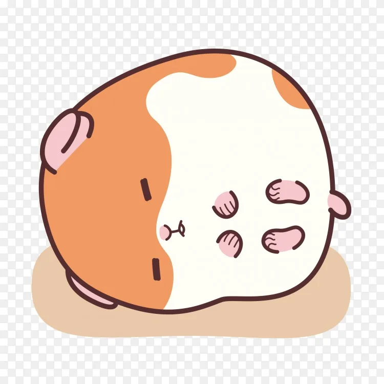 金黄地鼠剪贴画-表情符号