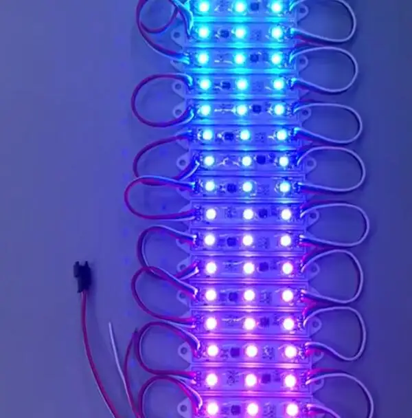 US $204.00 3 leds 5050 WS2811 dream color Individually Addressable Full color RGB LED Module Light Waterproof DC12V Free shipping