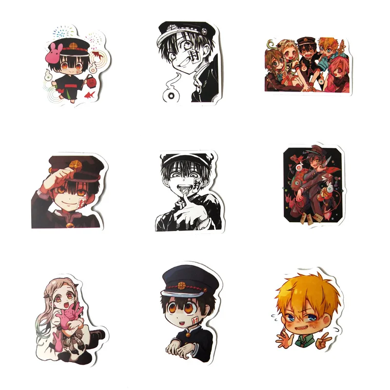 10/30/50Pcs Toilet-Bound Hanako-kun Stickers Waterproof Decal Laptop Motorcycle Luggage Snowboard Fridge Phone Car Sticker