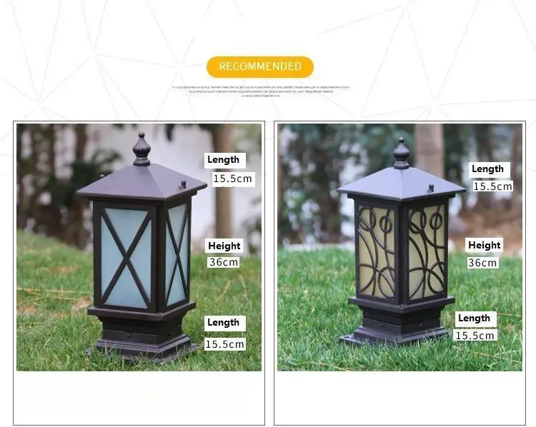 Лампе Lumiere Exterieur De Terraza Y Luz Bahce Aydinlatma Luce Decoracion полимеров для наружных Tuinverlichting светильник садовый светильник