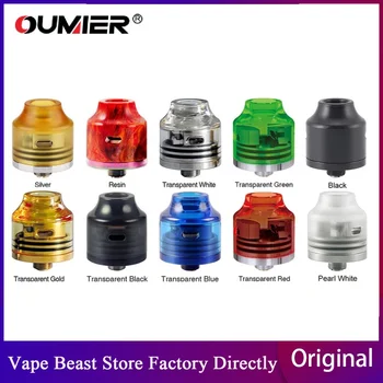 

Original OUMIER WASP NANO RDA Tank 22mm Diameter Single Coil RDA Rebuildable Atomizer fit Squonk MOD Vape Vaporizer vs Zeus X