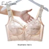 FallSweet Wireless Bras for Women Embroidery Sexy Lingeire Minimizer Ultra Thin Underwear B C D E Cup ► Photo 1/6