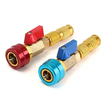 

R12 R134a Valve Core Remover Installer High Low Side Air Conditioning Valve Repair Tools Quick Remover Tools Kit