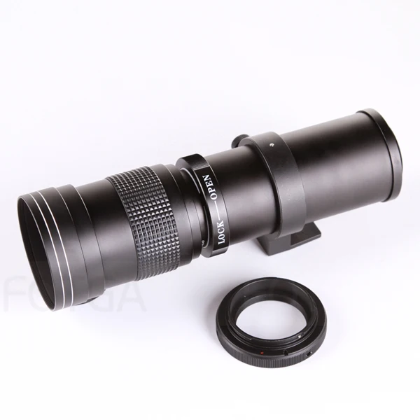 420-800 мм f8.3-16 супер телеобъектив T крепление для canon eos eosr eosm nikon n1 z7 sony a7r3 olympus fujifilm fuji