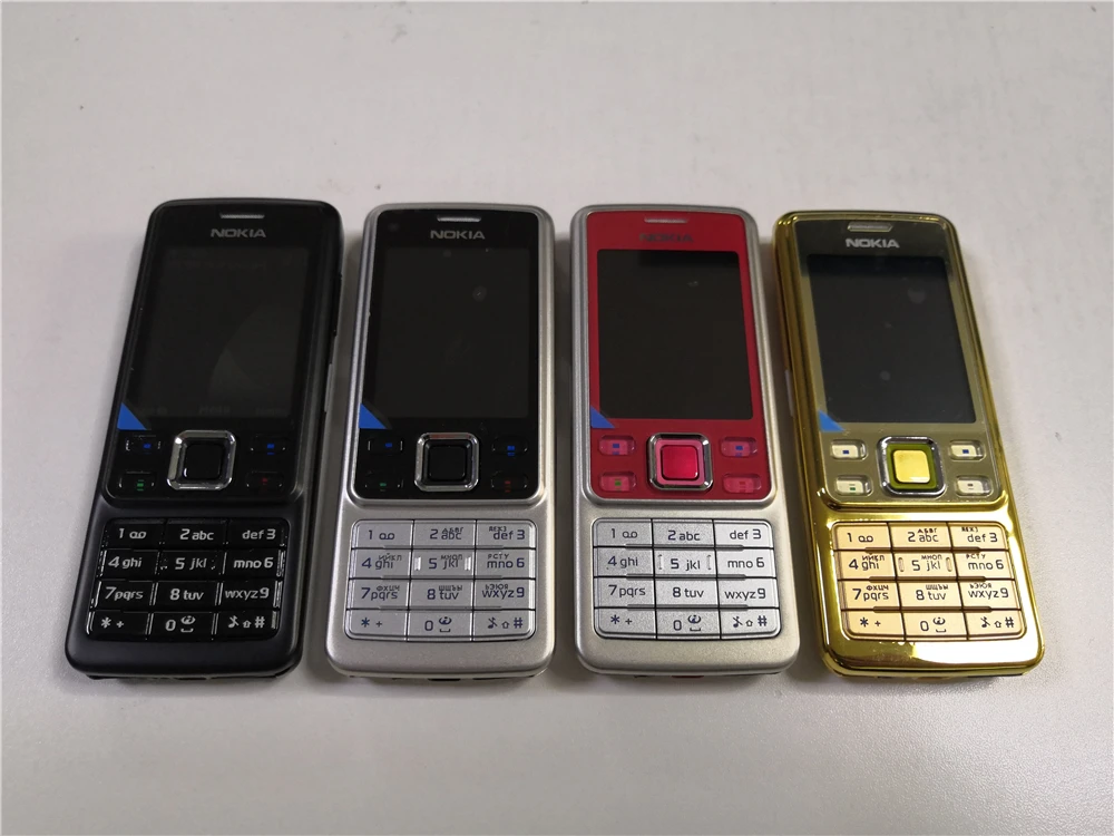 Оригинальный разблокированный Nokia 6300 GSM 860 мАч Поддержка русской и арабской