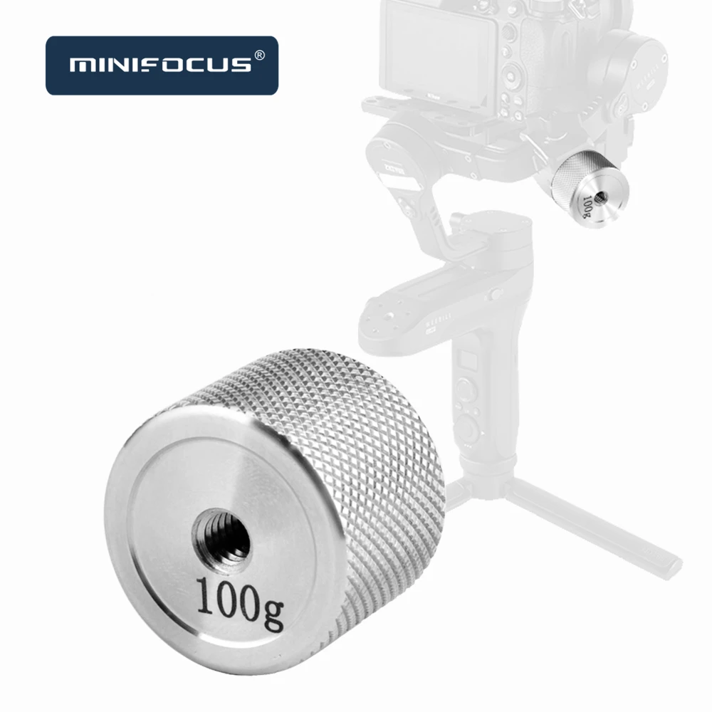 

Minifocus Ronin SC Camera Gimbal Counterweight 100g for DJI Ronin S / Ronin-SC and Zhiyun Gimbal Stabilizers Balancing