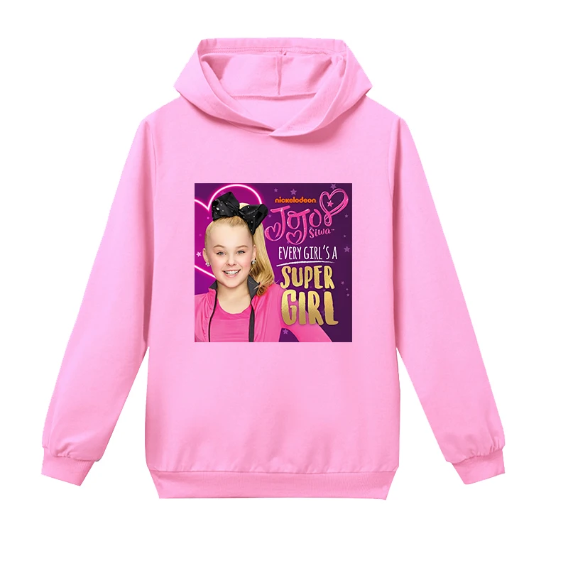 Новинка; Одежда для девочек; футболки JoJo Siwa; популярная детская одежда; хлопковая Футболка; топы; футболки для малышей; Рождественский Свитшот; толстовки; брюки; пальто