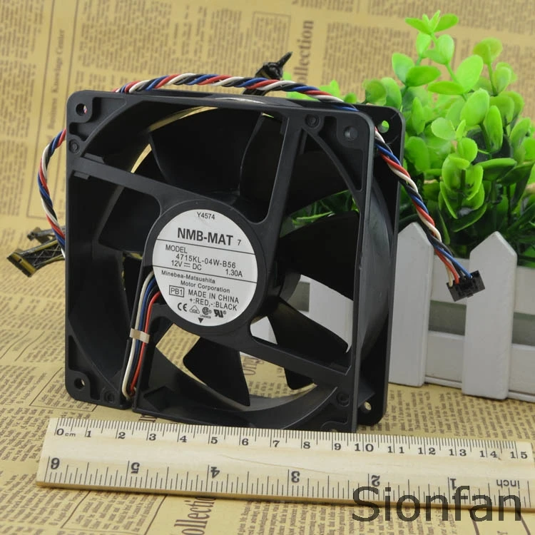 Оригинальный вентилятор NMB 12 см В S7 S9 Dell Y4574 4715KL 04W B56 Ant работает|Пульты ДУ| |