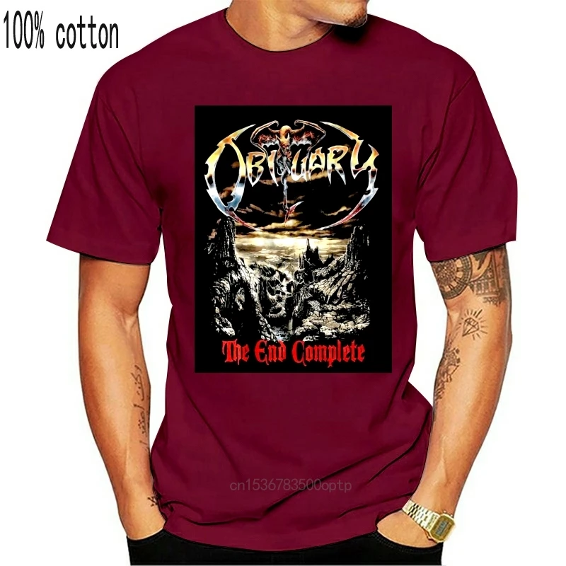 OBITUARY-The End Complete- American death metal band футболка размеры до 6XL | Женская одежда