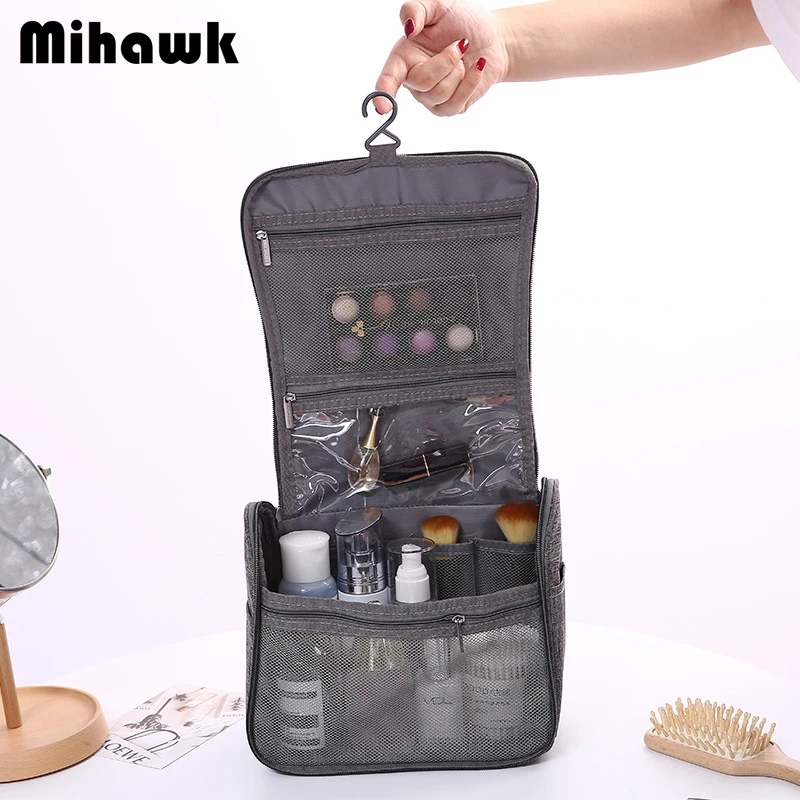 Mihawk, водонепроницаемые Висячие Сумки Для Хранения Туалетных принадлежностей, унисекс, косметичка для макияжа, сумка для косметики, сумка специального назначения, предметы, снаряжение