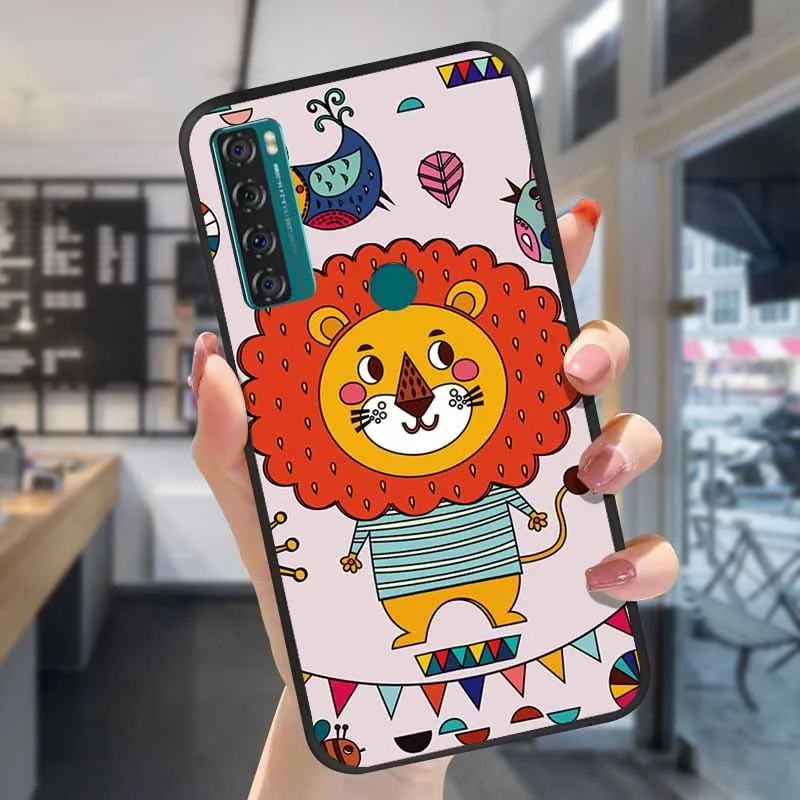 3D Relief Silicone Cartoon Embossed Covers - Durable Back Case Bumper Coque