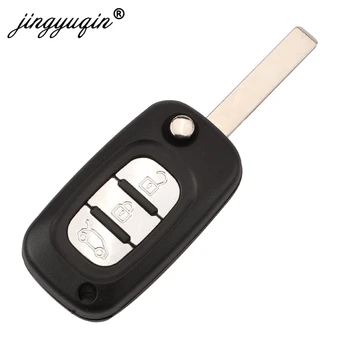Keyforkess 433MHz ID46 pcf7961 3BTN chiave telecomando auto per Renault Scenic III Megane III Fluence 2009-2015 Master Kangoo CWTWB1G767 - Jingyuqin 433MHz ID46 pcf7961 3BTN chiave telecomando auto per Renault Scenic III Megane III Fluence