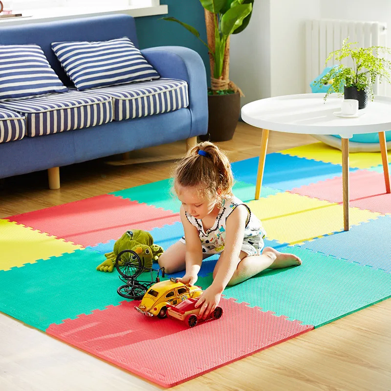 New Baby EVA Foam Puzzle Play Mats For Kids Rugs Toys Carpet for Childrens  Interlocking Exercise Floor Tiles Carpet Rug Pad