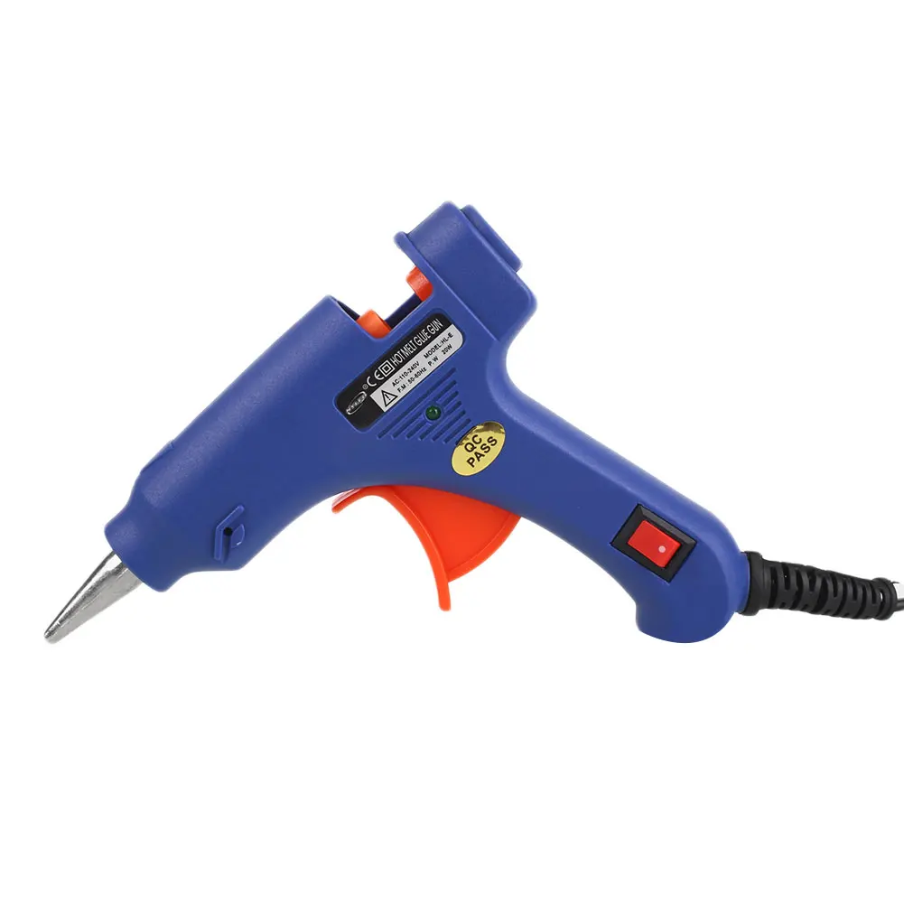 20W Heating Melt Glue Gun Sticks Trigger Home Office Art Craft Repair Tools