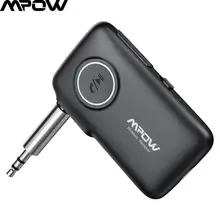 Mpow Bluetooth Receiver 3 5mm AAC Bluetooth Adapter Handsfree With 15H Playtime For Headphones Speake Audio AUX Car