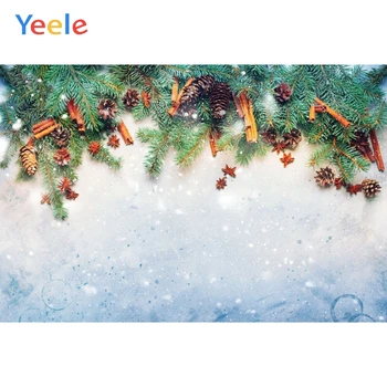 

Yeele Christmas Backdrop Winter Tree Snow Light Bokeh Baby Birthday Party Customized Photography Background For Photo Studio