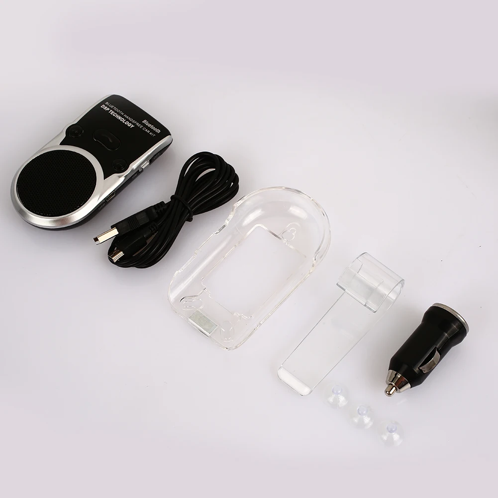 Bluetooth динамик телефон солнцезащитный козырек Bluetooth портативный Bluetooth беспроводной динамик телефон громкой связи Авто Солнечная зарядная колонка