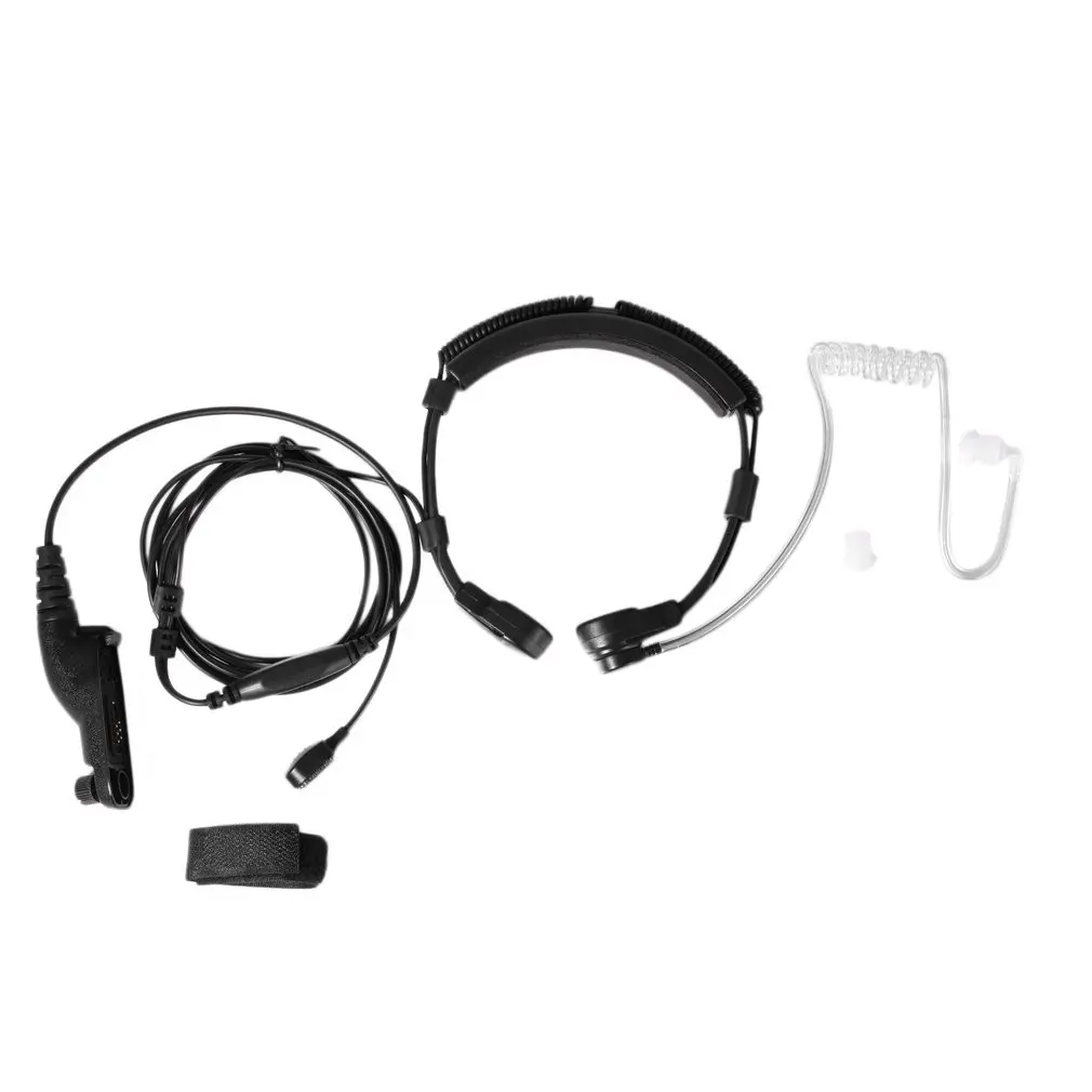 Onleny Walkie Talkie растягивающийся контроль горла Акустическая трубка гарнитура наушник для Motorola XIR P8260/8268/6550/P8200/P8208