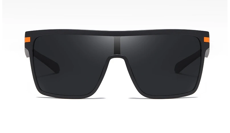 45993 Plastic Titanium Polarized One Lens Sunglasses Men Women Fashion UV400