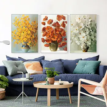 

Custom Poster A Potted Flower#t Canvas Wall Art Picture Set Posters Home Decor Prints Abstract Prints for Room20-0630-61