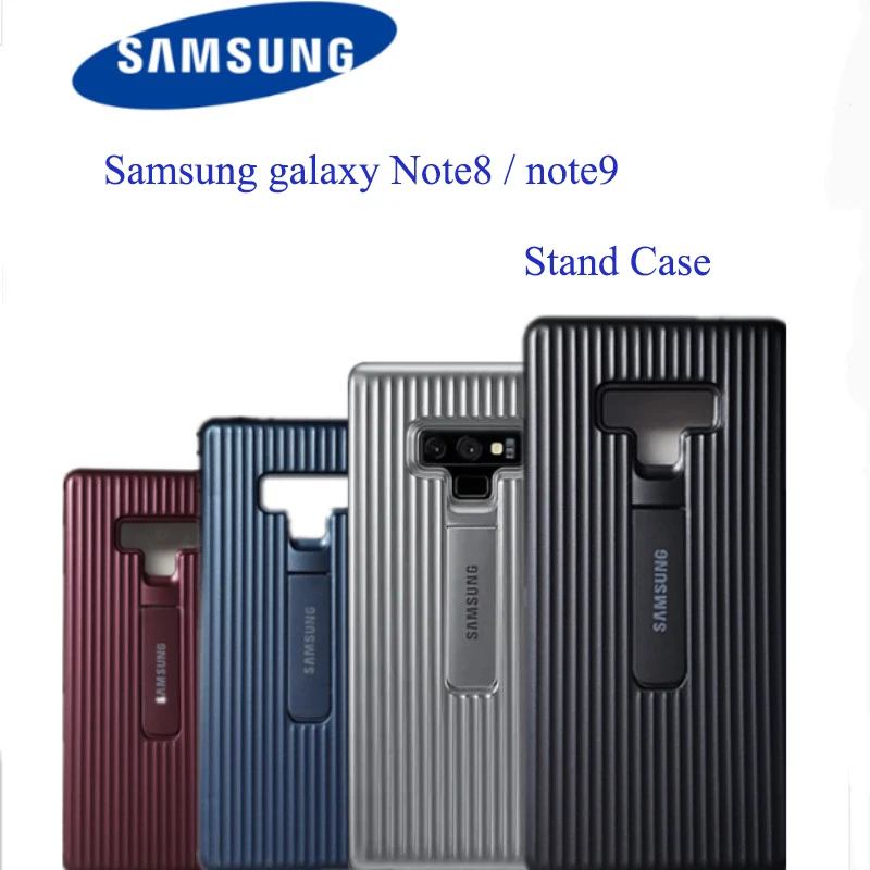 

Original Samsung Galaxy Note9 Back case Tough Stand Armor shell for galaxy note 9 8 s10 s9 s8 plus Full Protective cover & logo