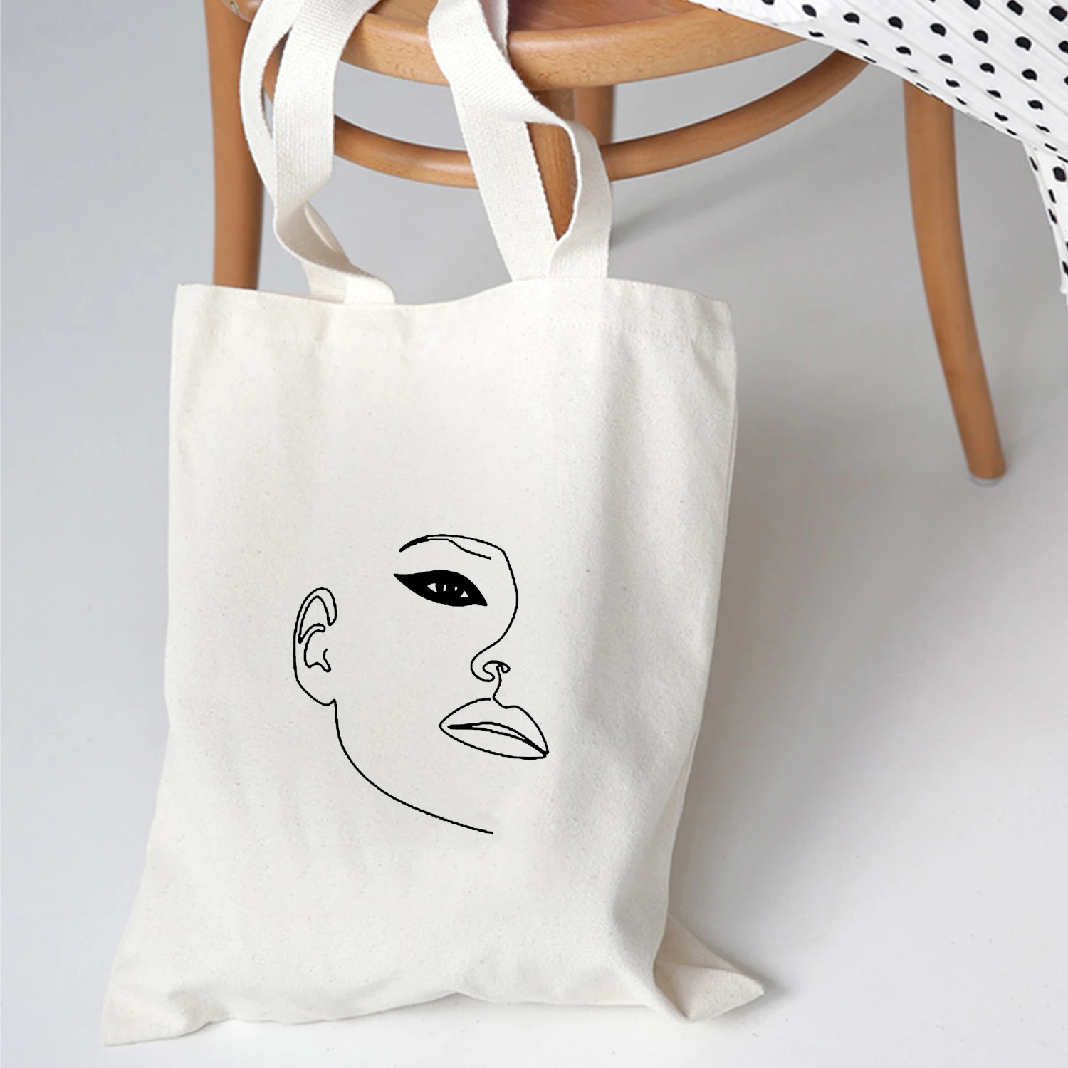 Funny Design Canvas Tote Bag Handbag Purse for Women 