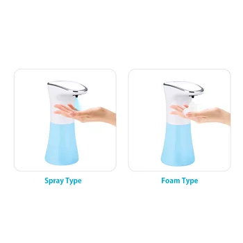 

Infrared IR Sensor Handwash Soap Dispensers Automatic Soap Dispensers 2 Levels Adjustment for Thin Liquid zeepdispenser 350ml