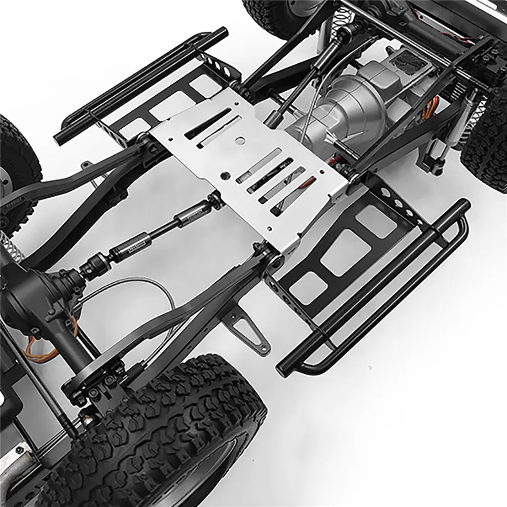 Металлическая боковая педаль ступенчатая плата защита для 1/6 каподастр Самурай