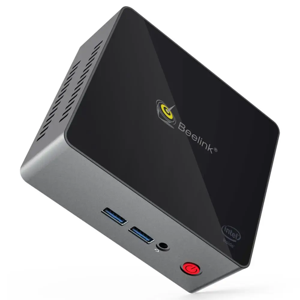 Beelink J45 Мини ПК J4205 подлинный Windows 10 Мини ПК 128/256/512GB 2,4 GHz+ 5,8 GHz WiFi BT4.0 поддержка Netfix 4K H.265 Быстрая зарядка
