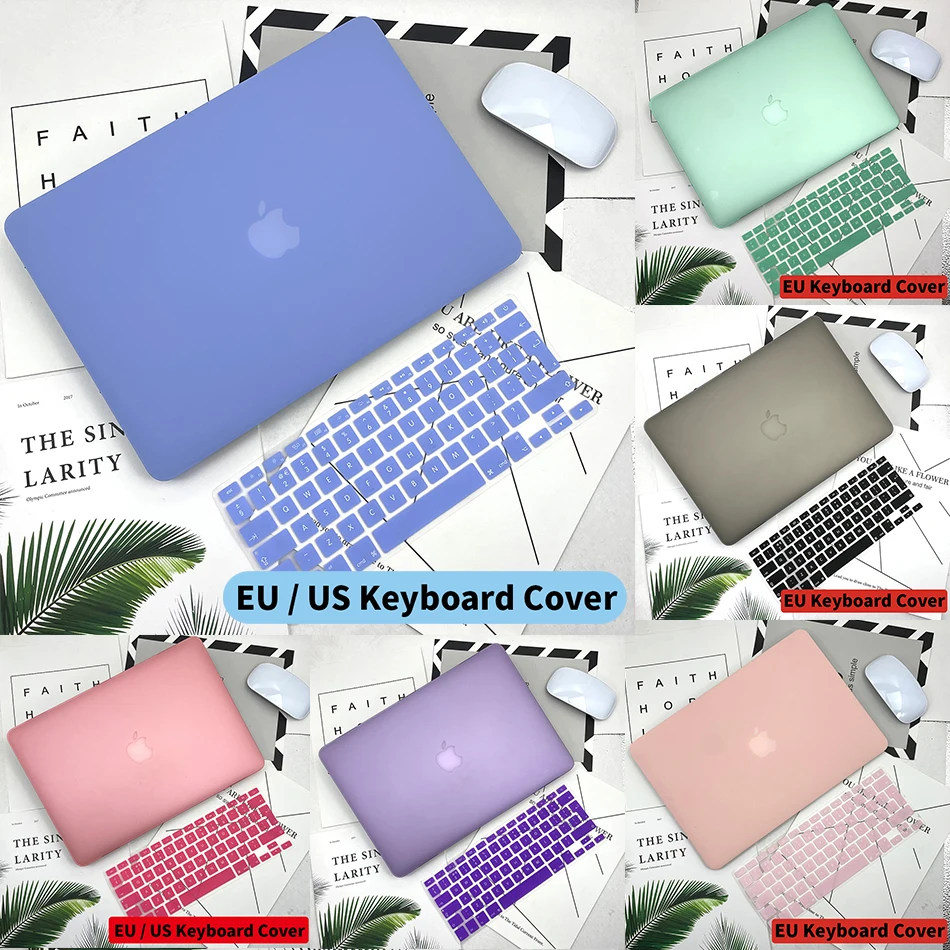 Custodia Per Laptop Glassata Per Apple Macbook Air M1 13 A2179 A2338 A1466 Custodia Per Laptop Per Macbook Pro 13 A2289 A2338 Con Cover Per Tastiera