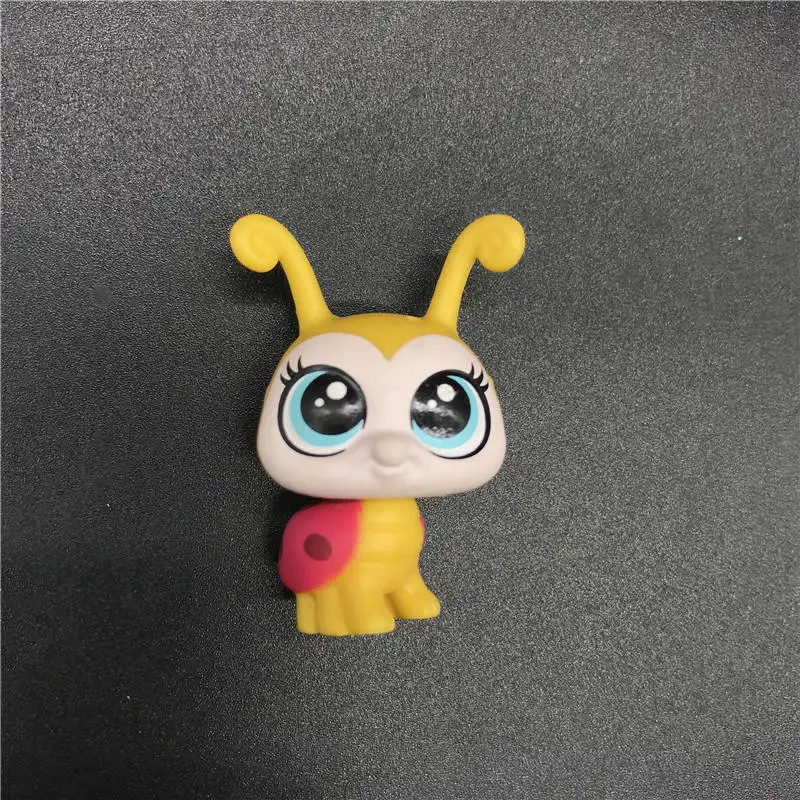 LPS фигурка игрушки фигурка животного игрушка котенок пони пуп мультфильм фильм Животное действие мини игрушка Коллекция Редкие Гламурные детские игрушки подарок - Цвет: Темно-серый