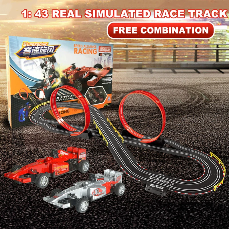 Racing Rail Car Rc Racing Track Circuit 