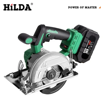 

Hilda Circular Saw Power Tools with Blade Multi-function Efficiency Electric Saw Rotary tool For Cutting Woodworking Tools 168FV