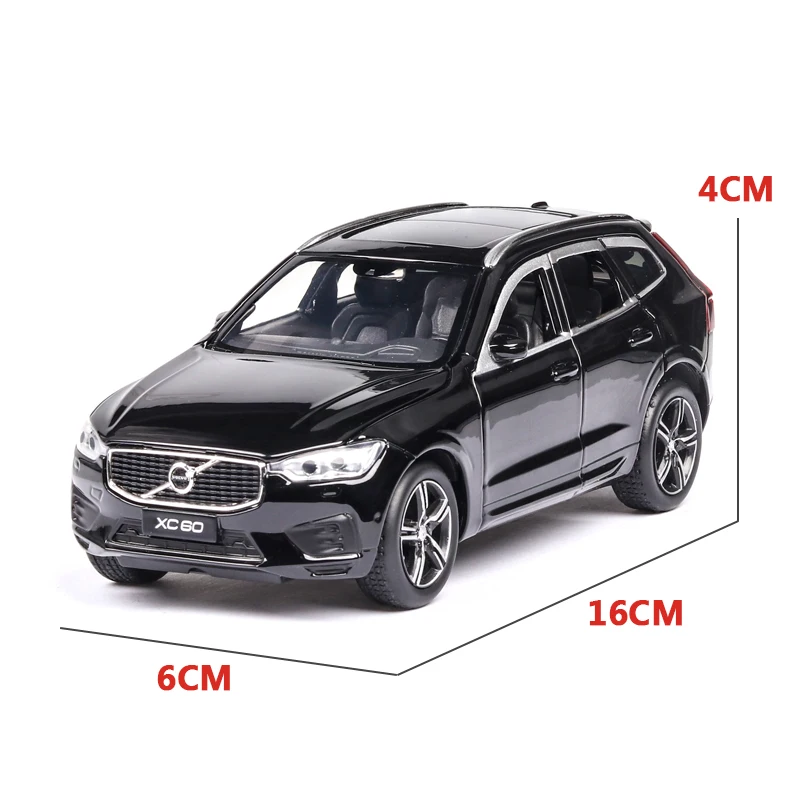 Модель автомобиля из сплава в масштабе 1:32 xc60 игрушечная модель литого под