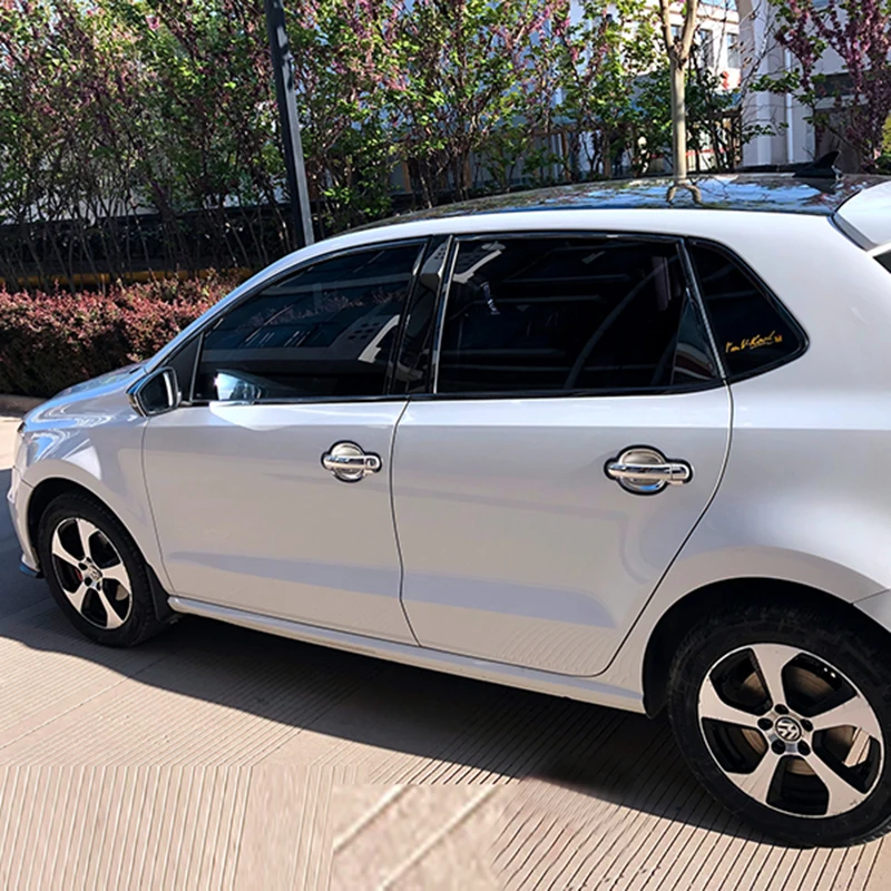 Крышка дверных ручек и крышка чашек для Volkswagen VW Polo MK5 2009 2013хромированный