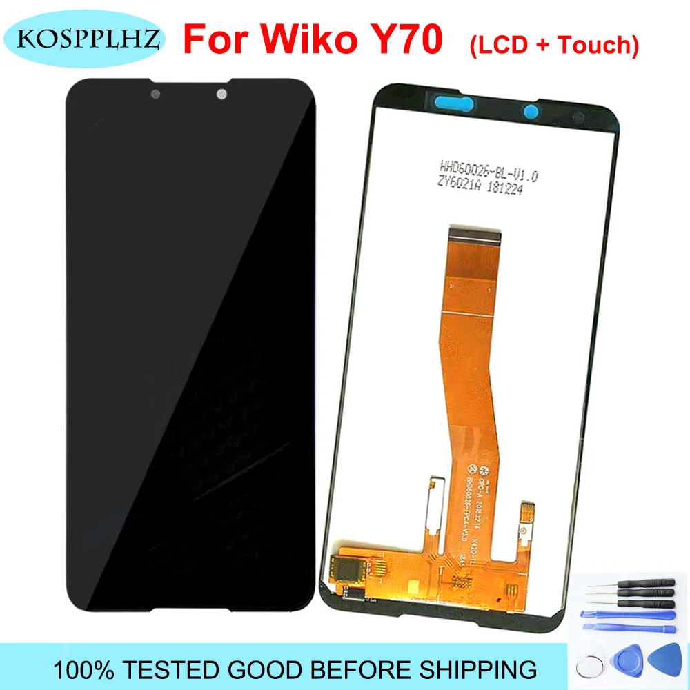 5 99 ''для Wiko Y70 ЖК дисплей и кодирующий преобразователь сенсорного экрана в