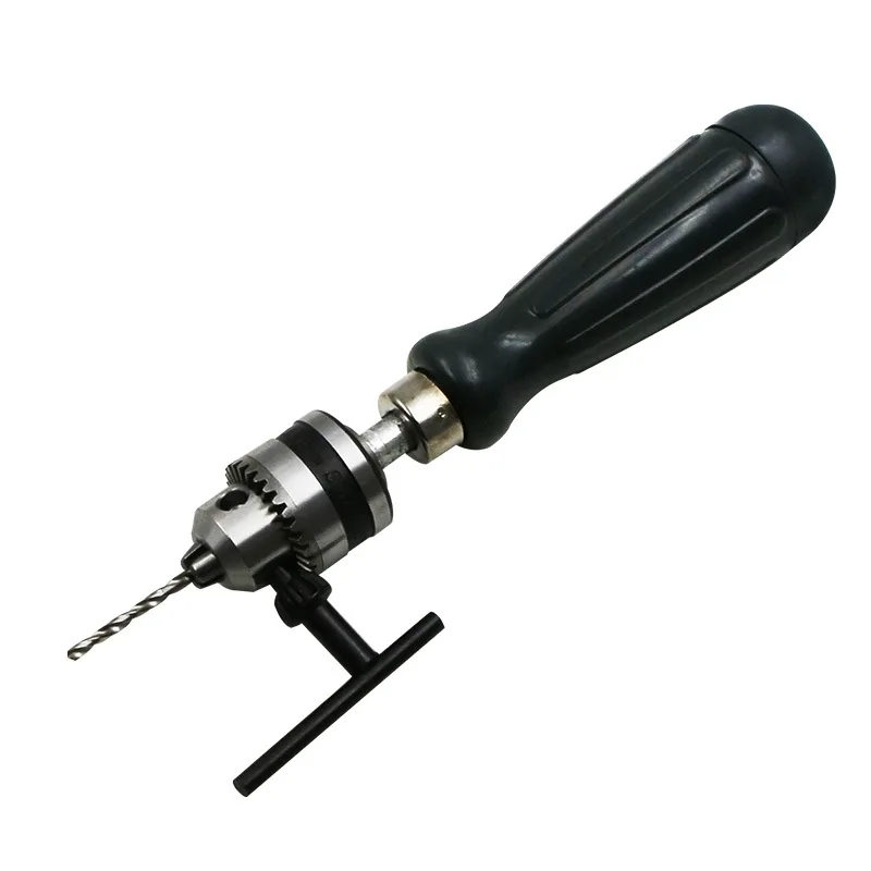 Aluminum Alloy Manual Drilling Mini Drill Bit Wenwan Model Woodworking Nuclear Carving Eye Drilling Simple Hand Drill Tools h4