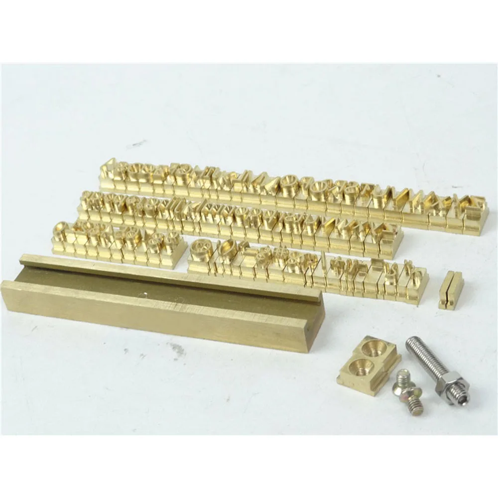 T Тип Гибкий Горячий Фольга штампы букв гравировальный станок с ЧПУ пресс формы