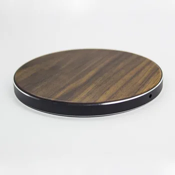 

Wood Wireless Charger 10W Metal Wireless Fast Charging Applicable to the QI Standard of IPhone 8P Mobile Phone IY68