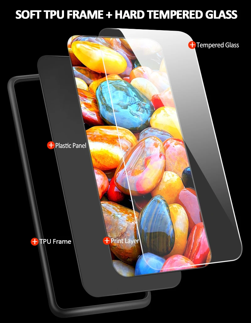 Для iPhone 5S, se, 6, 6 S, 7, 8 Plus XR XS MAX роскошный закаленное Стекло чехол для Meizu M5 M6 M8 M9 Примечание 16th плюс противоударный жесткий чехол