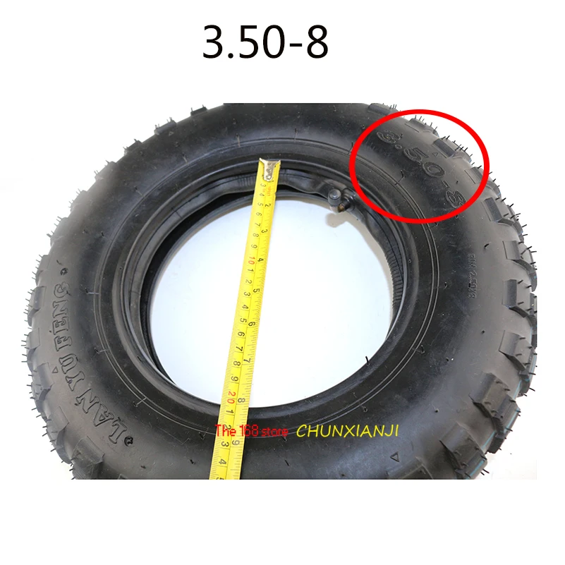Высокое качество мотоцикл tyre3.50-8 дюймов 8-дюйм; Шины внутренние трубы Маленькая обезьяна велосипед шины молниеотгрузка