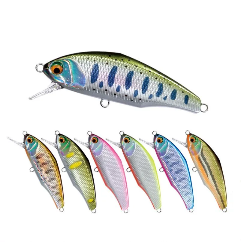 

12 colors peche fishing lure Mini minow lure 4.7cm / 3g fake hard bait isca artificial good for fishing pescaria material de
