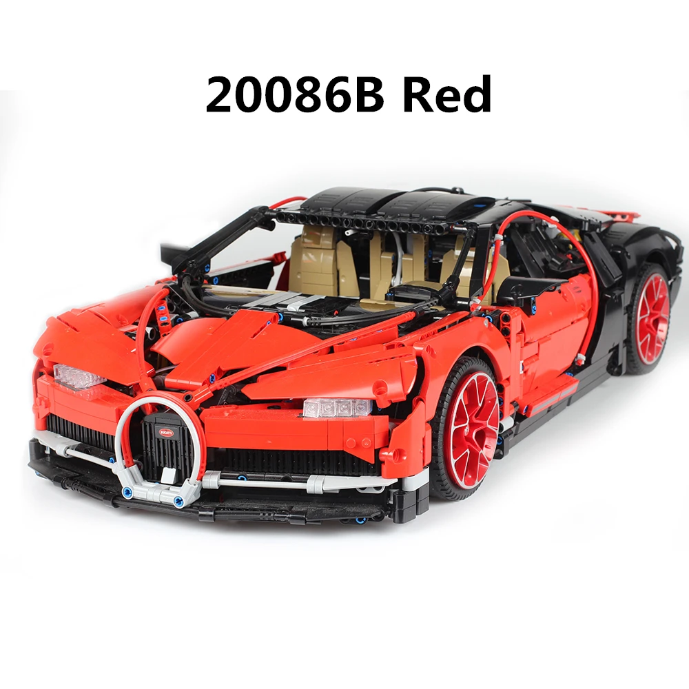 Lepinblocks 20086 Technic креативная мощность DIY 42056 42083 строительные блоки кирпич супер Спортивная скоростная Гоночная машина электрическая Рождественская игрушка - Цвет: 20086B