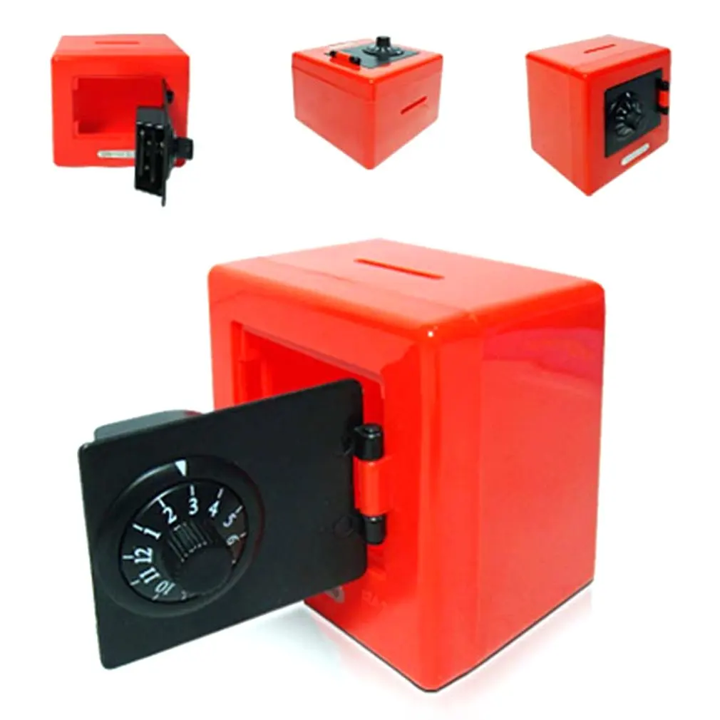 Convenient Safety Deposit Box Money Coin Saving Storage Box Code Coins Cash Safe Case Piggy Bank For Children