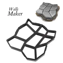 1" x 17" x 1," многоразовые формы для изготовления бетонных дорожек шаговый камень асфальтоукладчик двор Патио газон сад DIY дорожка тротуар форма для производства брусчатки