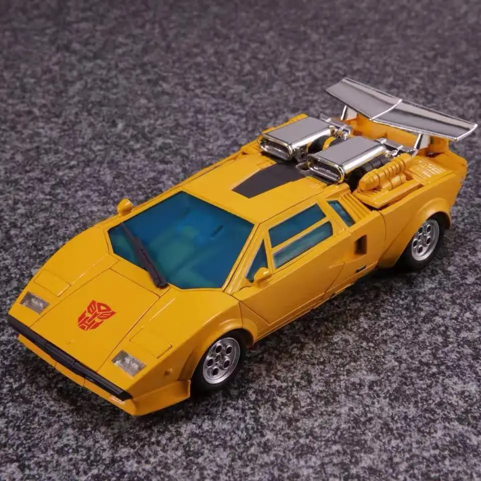 TAKARA TOMY трансформация Автоцистерна металлическая часть 18 см Sunstreaker Фигурка Игрушки Робот-трансформер подарки для детей