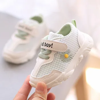 

2020 Summer New Unisex Baby Fashion Sneakers Mesh Toddler Sport Shoes Breathable Baby Boys Girls First Walkers Sale