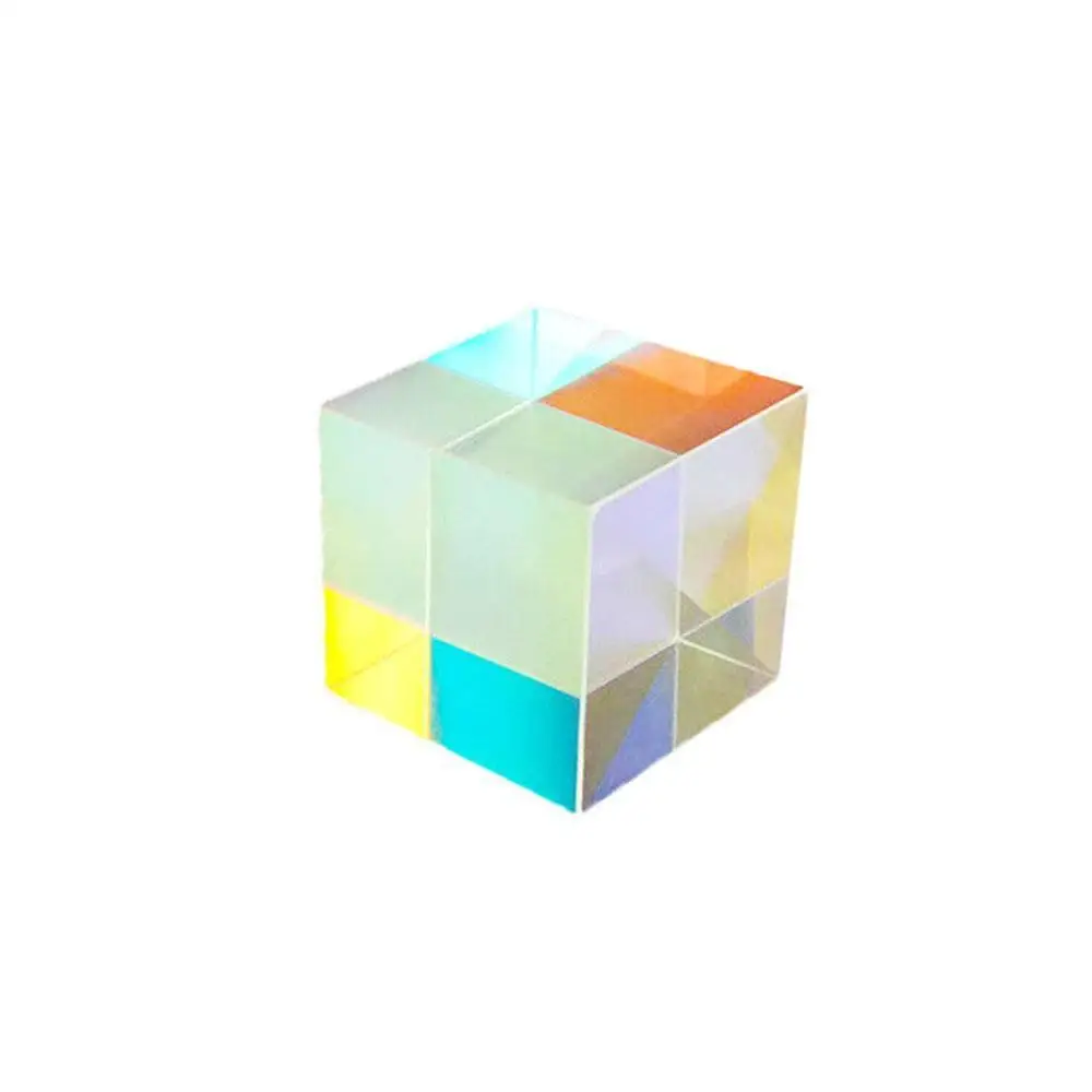 Dichroic Glass Optical Color X-Cube Four Side Polished Experiment For Teaching 12.7*12.7*12.7m Cube Rainbow Glass Prism Las B3N4 2 Dichroic Glass Optical Color X-Cube Four Side Polished Experiment For Teaching 12.7*12.7*12.7m Cube Rainbow Glass Prism Las B3N4 2