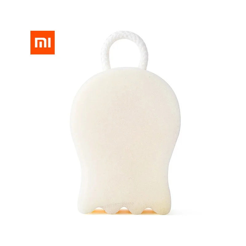 

Xiaomi bath ball environmentally friendly wood pulp fiber with lanyard double-sided design Xiomi mihome bath towel back sponge